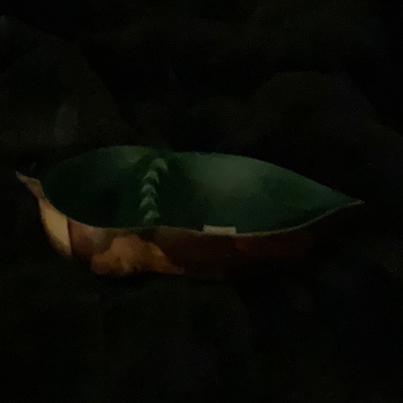 Mid century modern ceramic glazed acorn ashtray made in the Rockies - Picture 5 of 10